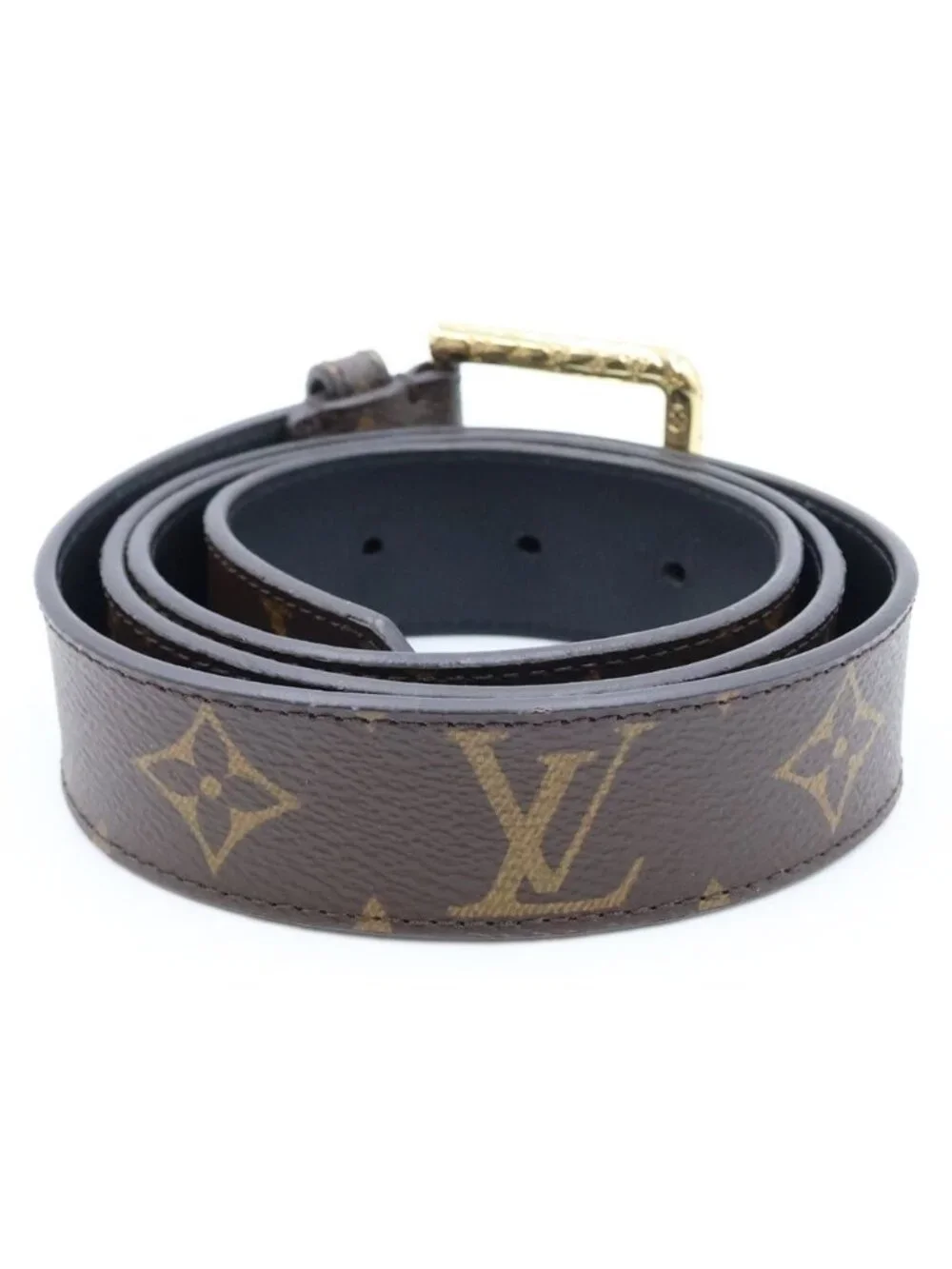 Louis Vuitton Belt Monogram Ceinture Daily Multi Pocket Brown